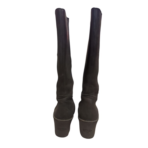 Keen Zurich Tall Knee High Winter Wedge Side Zip Riding Women Boots Sz 9 - Picture 2 of 7